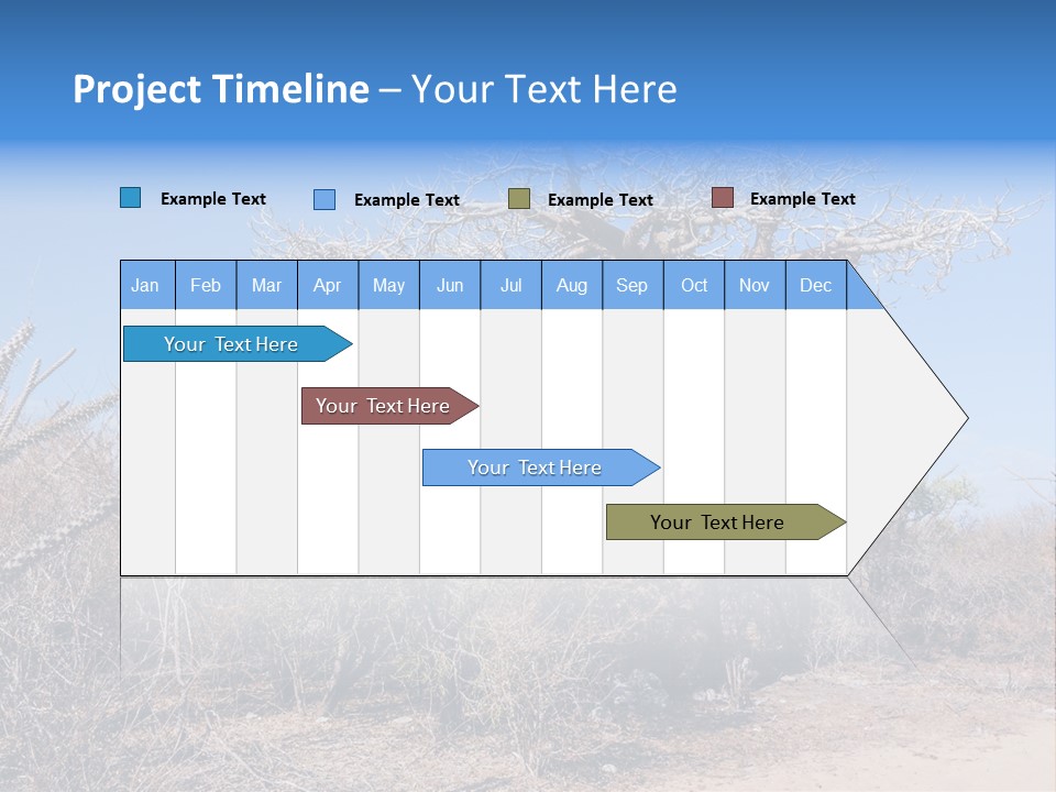 Field Unique Tree PowerPoint Template