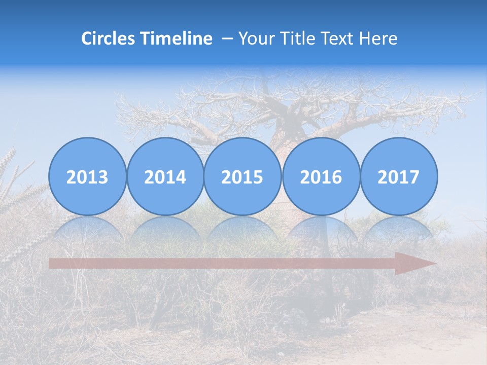 Field Unique Tree PowerPoint Template