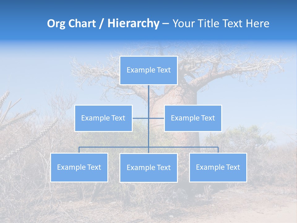 Field Unique Tree PowerPoint Template