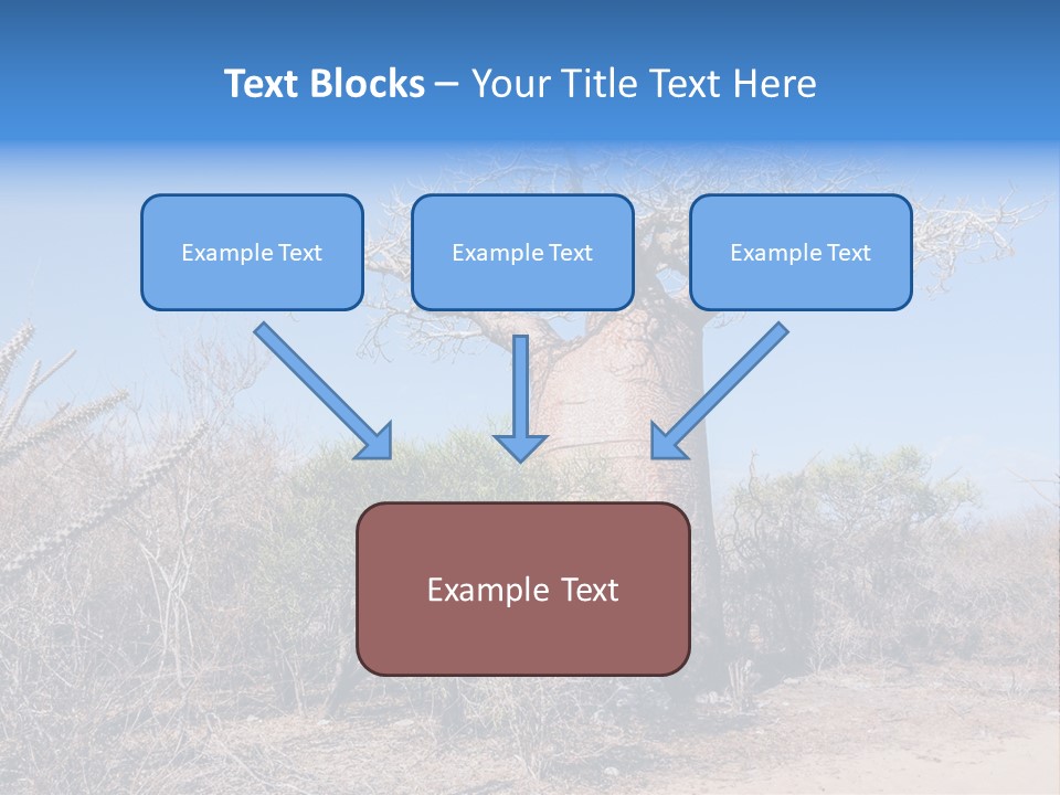 Field Unique Tree PowerPoint Template