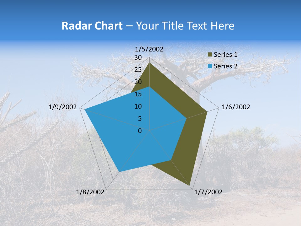 Field Unique Tree PowerPoint Template