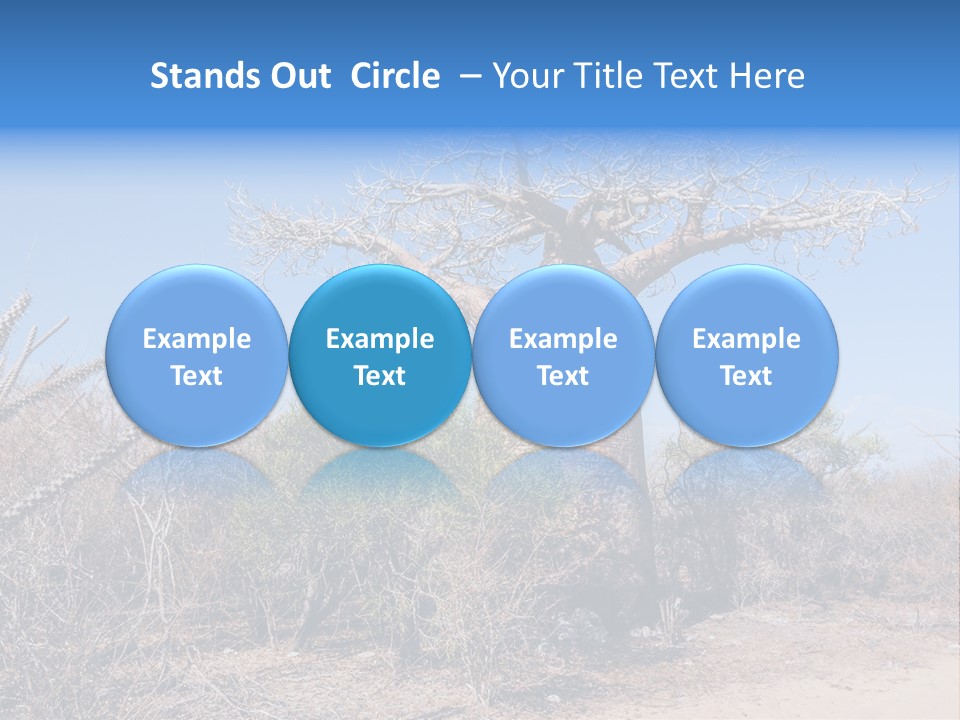 Field Unique Tree PowerPoint Template