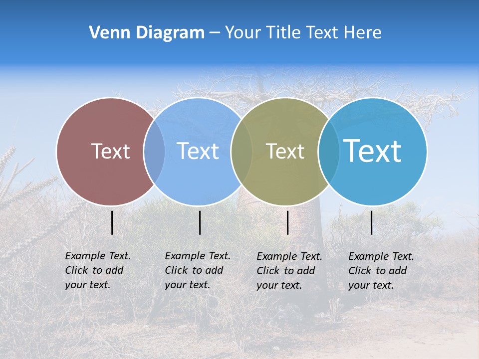 Field Unique Tree PowerPoint Template