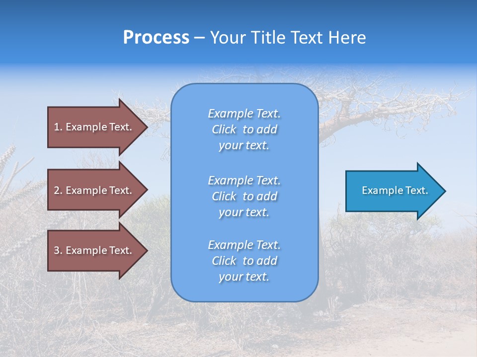 Field Unique Tree PowerPoint Template