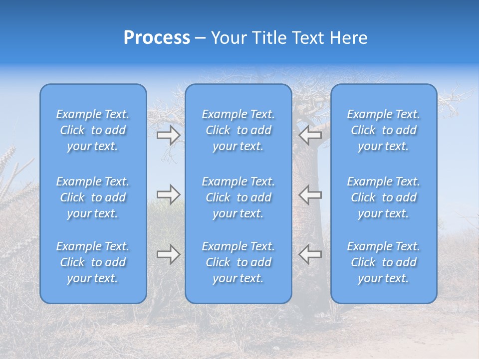 Field Unique Tree PowerPoint Template