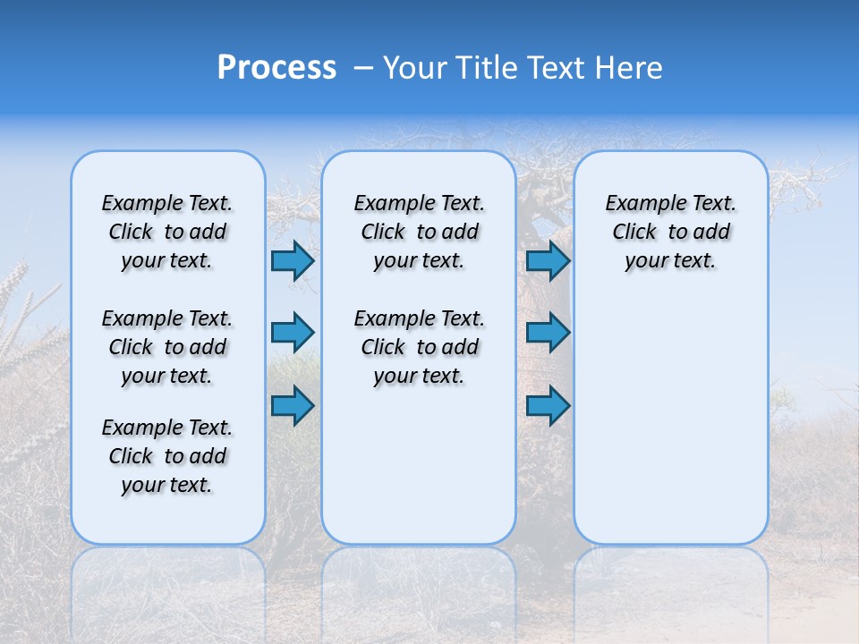 Field Unique Tree PowerPoint Template