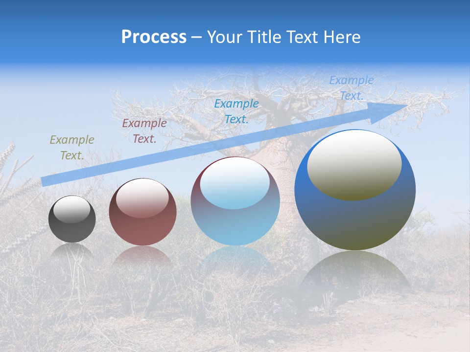 Field Unique Tree PowerPoint Template