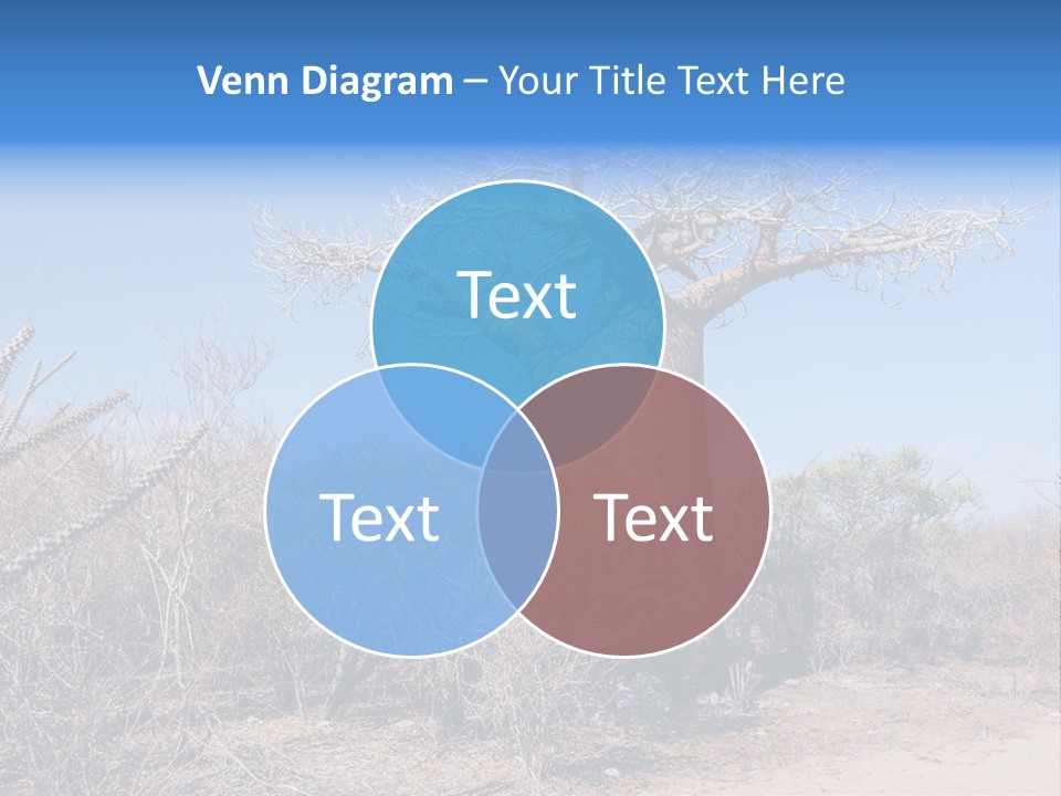 Field Unique Tree PowerPoint Template