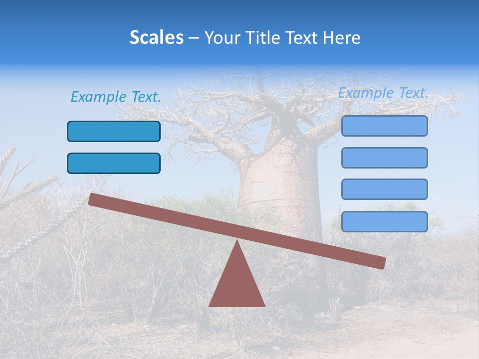 Field Unique Tree PowerPoint Template