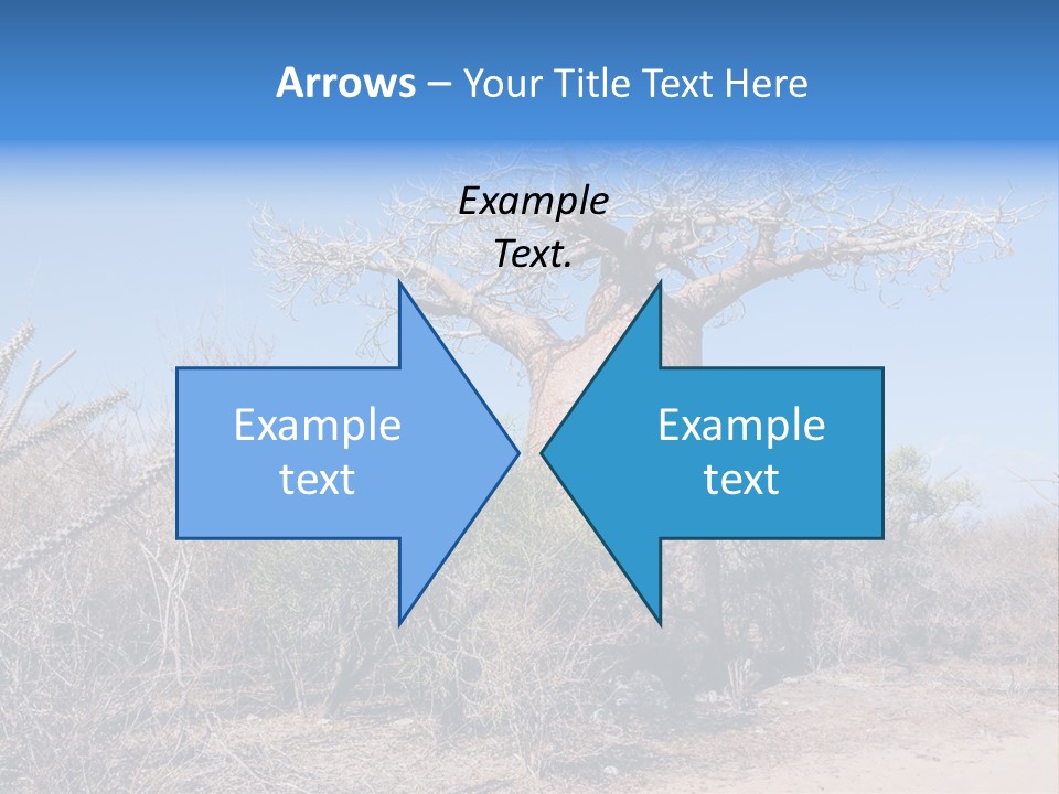 Field Unique Tree PowerPoint Template