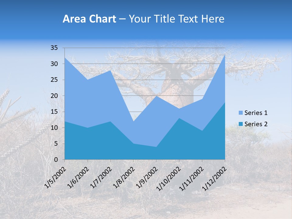 Field Unique Tree PowerPoint Template