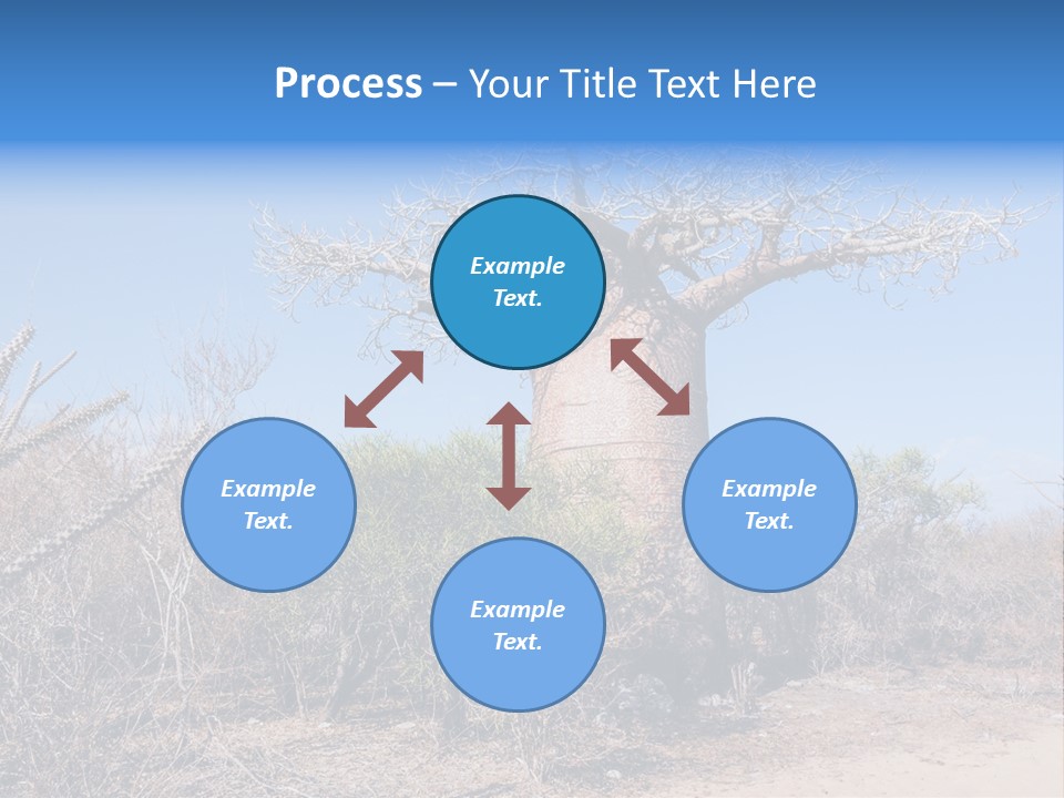 Field Unique Tree PowerPoint Template