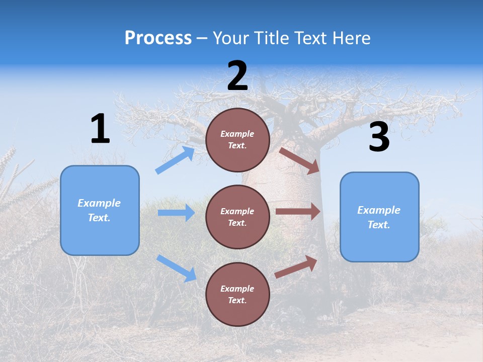Field Unique Tree PowerPoint Template