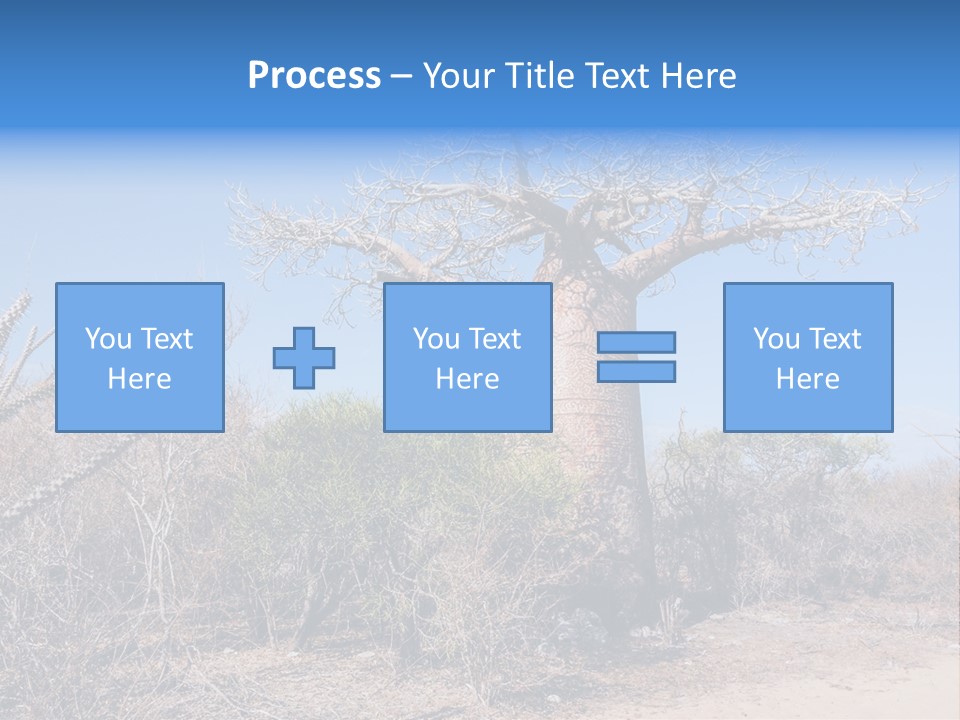 Field Unique Tree PowerPoint Template