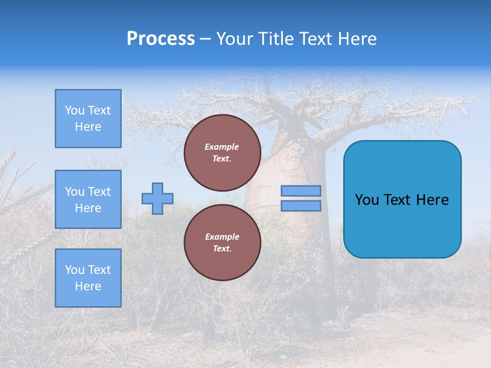 Field Unique Tree PowerPoint Template