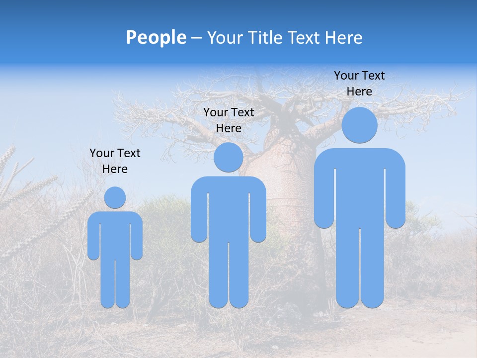 Field Unique Tree PowerPoint Template