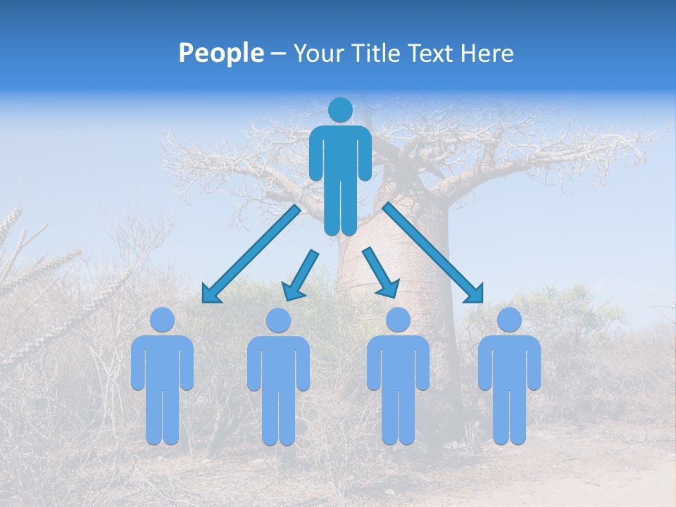 Field Unique Tree PowerPoint Template
