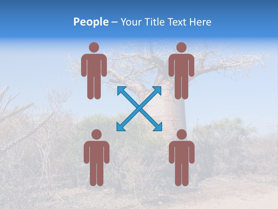 Field Unique Tree PowerPoint Template
