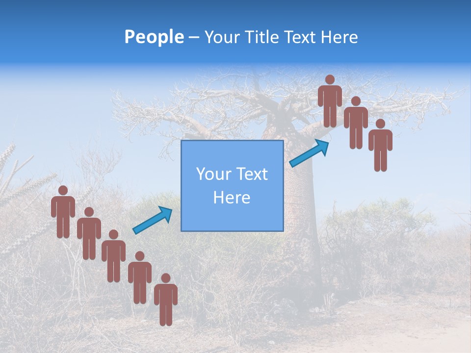 Field Unique Tree PowerPoint Template