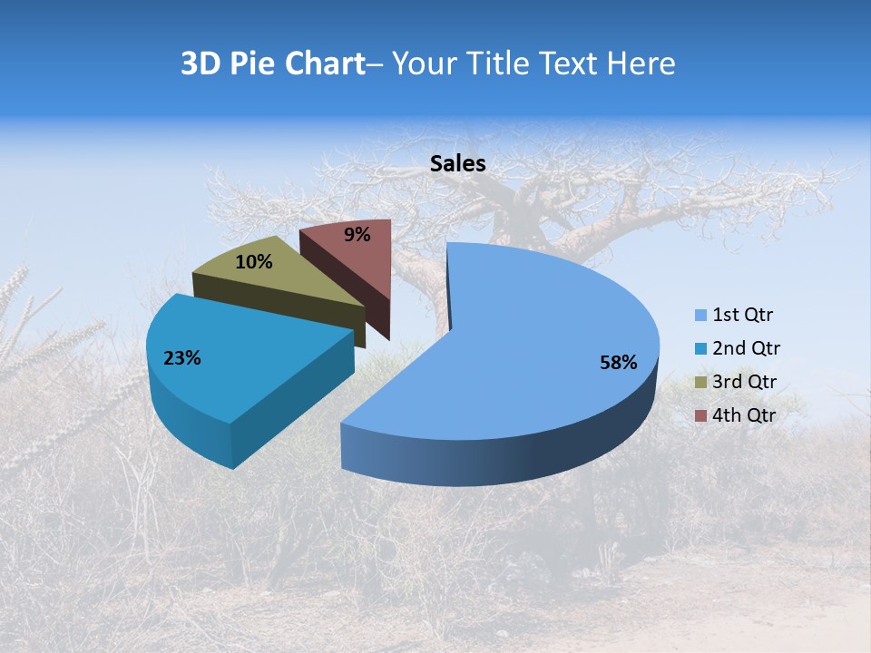 Field Unique Tree PowerPoint Template