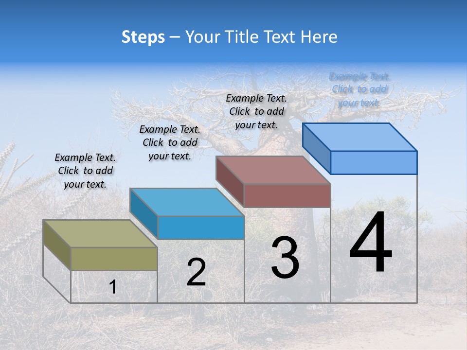 Field Unique Tree PowerPoint Template