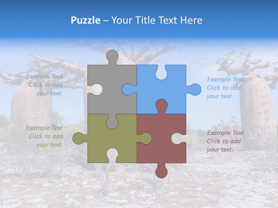 Vegetation Nature Naked PowerPoint Template