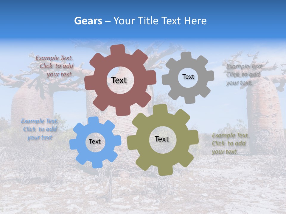 Vegetation Nature Naked PowerPoint Template