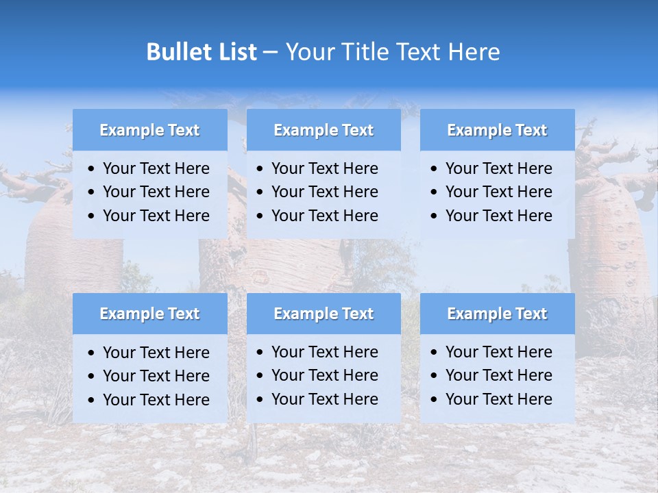 Vegetation Nature Naked PowerPoint Template
