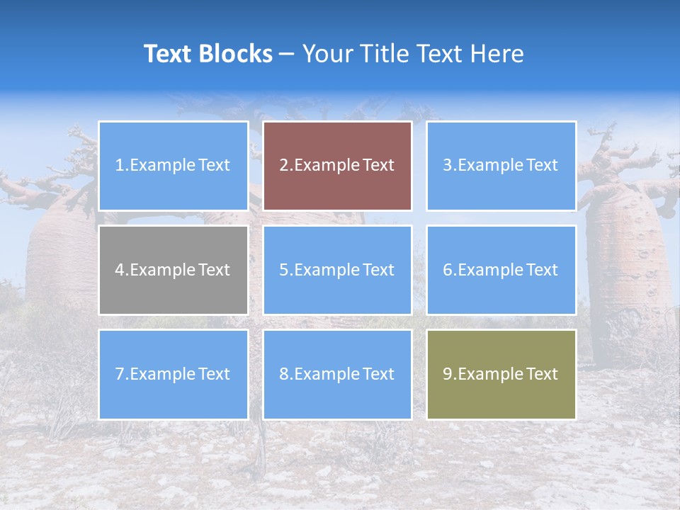 Vegetation Nature Naked PowerPoint Template