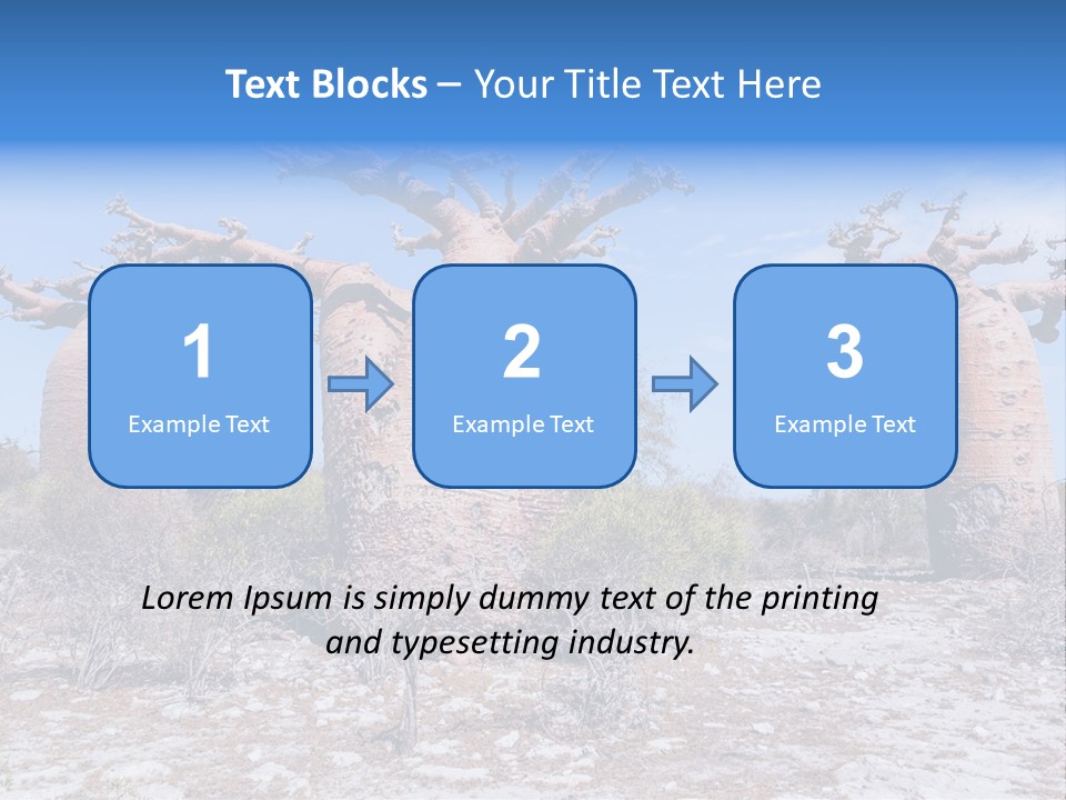 Vegetation Nature Naked PowerPoint Template
