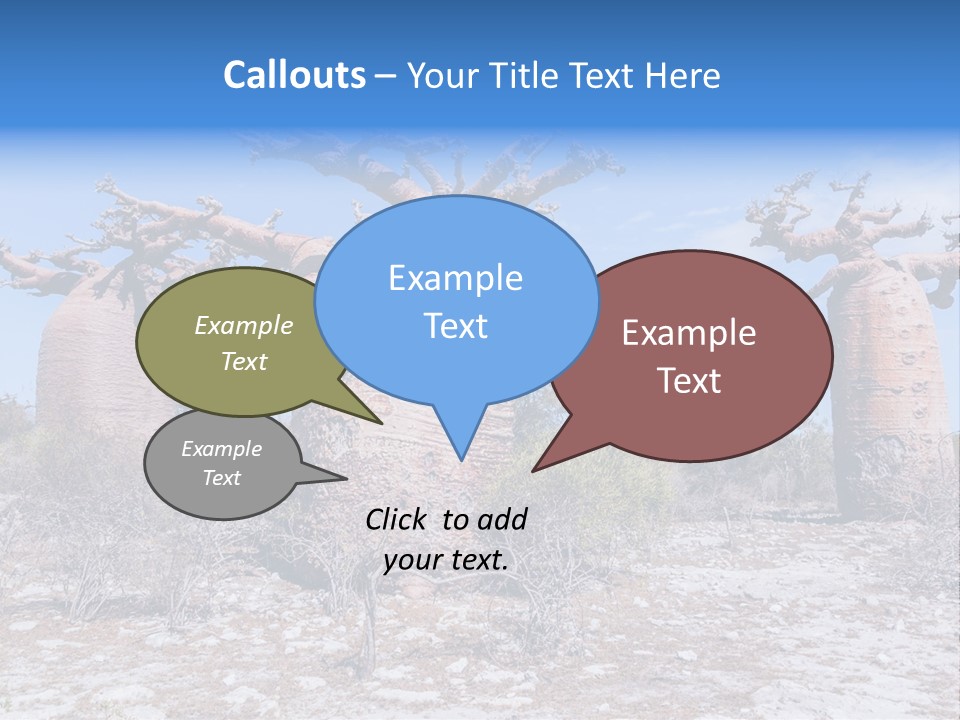 Vegetation Nature Naked PowerPoint Template