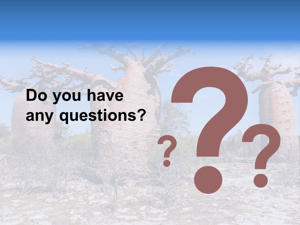 Vegetation Nature Naked PowerPoint Template