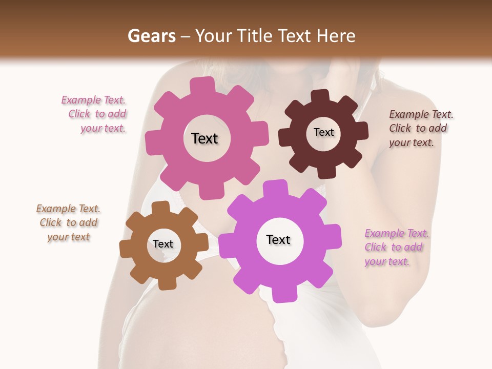 Indoor Expecting Beautiful PowerPoint Template