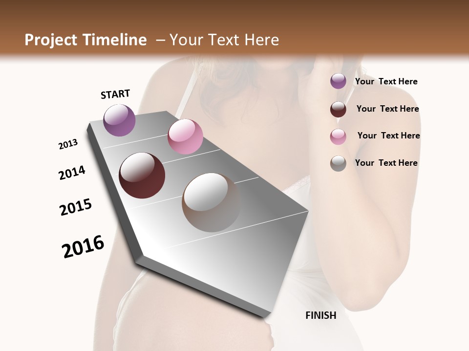 Indoor Expecting Beautiful PowerPoint Template