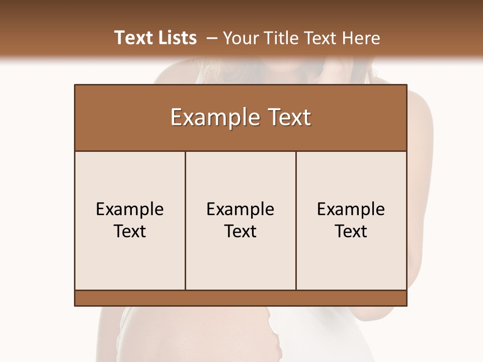 Indoor Expecting Beautiful PowerPoint Template