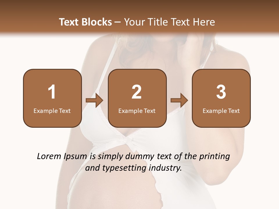 Indoor Expecting Beautiful PowerPoint Template