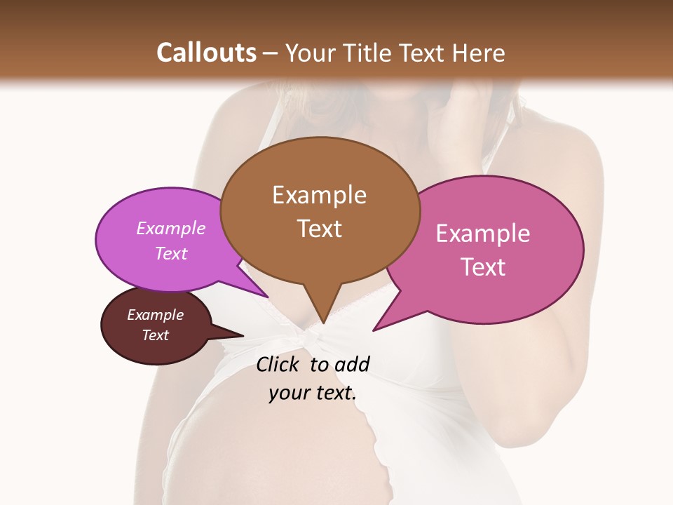 Indoor Expecting Beautiful PowerPoint Template