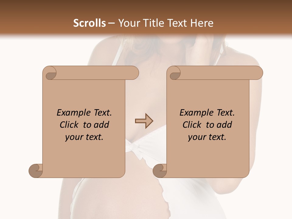 Indoor Expecting Beautiful PowerPoint Template