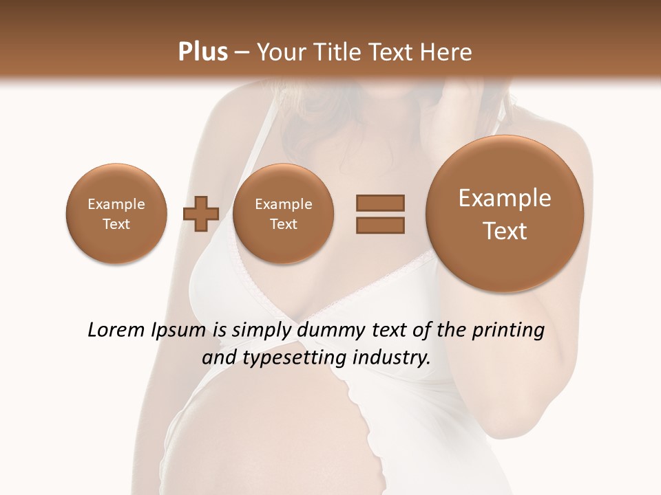 Indoor Expecting Beautiful PowerPoint Template