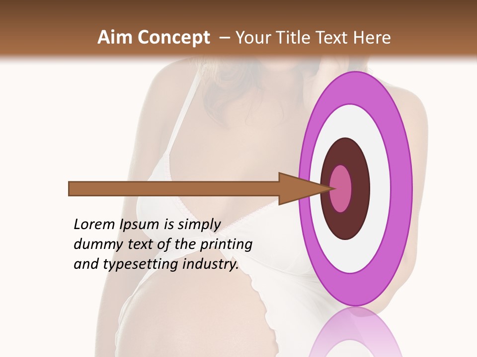 Indoor Expecting Beautiful PowerPoint Template