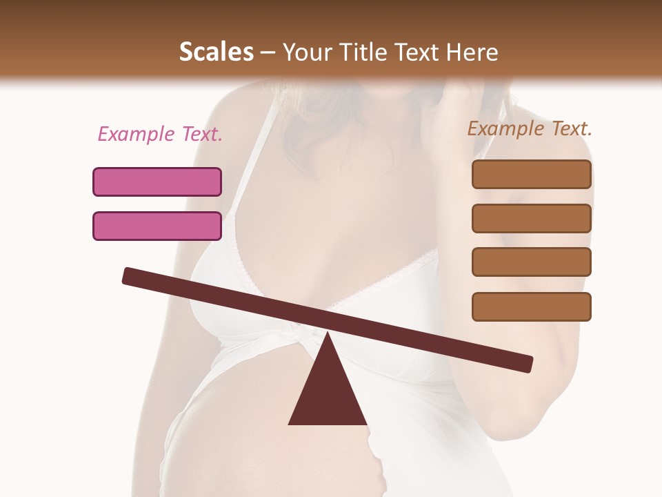 Indoor Expecting Beautiful PowerPoint Template