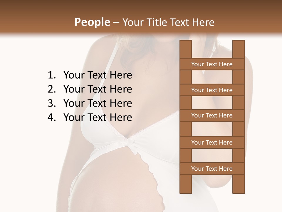 Indoor Expecting Beautiful PowerPoint Template