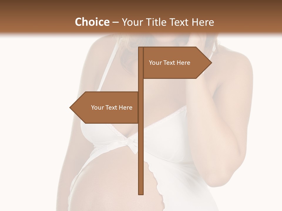 Indoor Expecting Beautiful PowerPoint Template