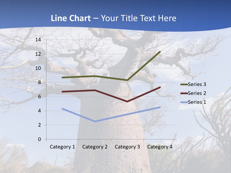 Branch Adansonia High PowerPoint Template