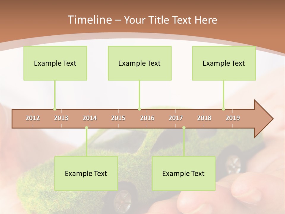 Car Background Eco PowerPoint Template