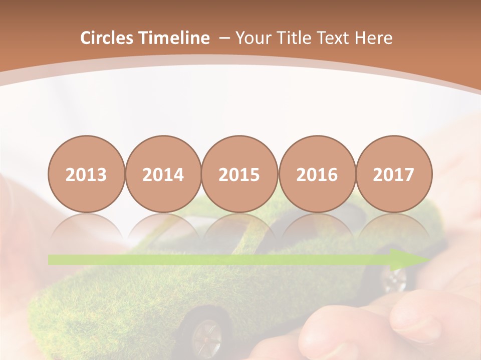 Car Background Eco PowerPoint Template