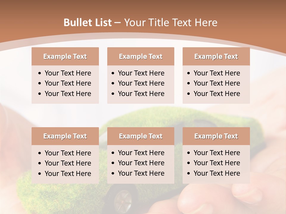 Car Background Eco PowerPoint Template