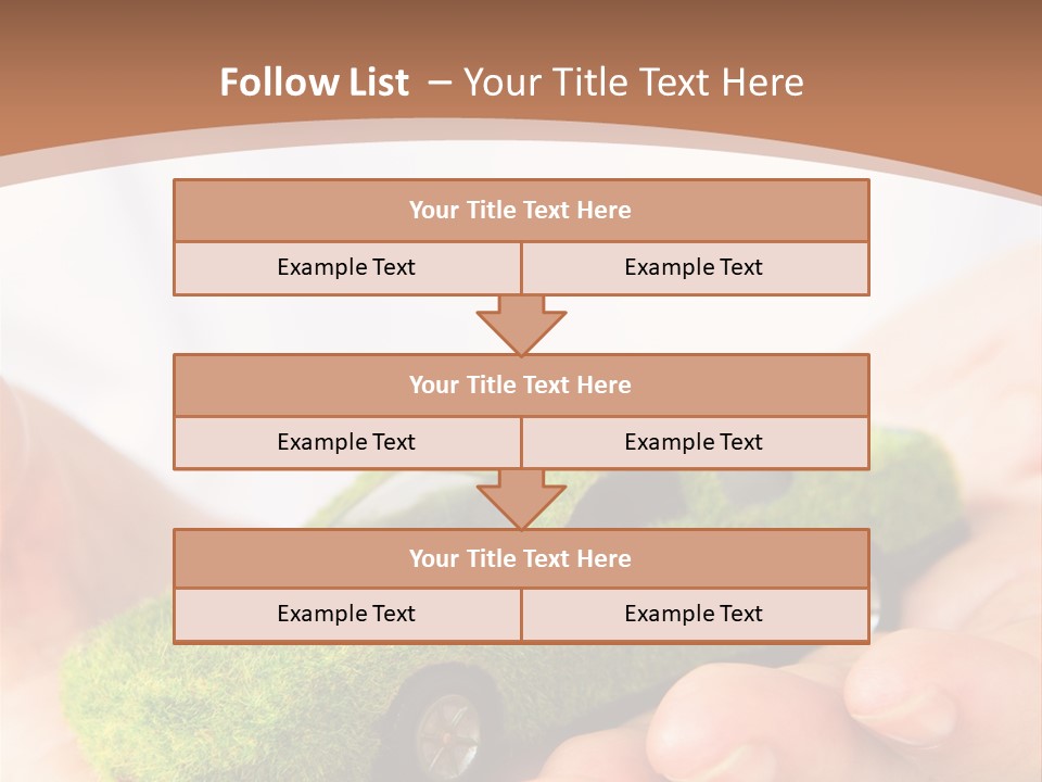 Car Background Eco PowerPoint Template