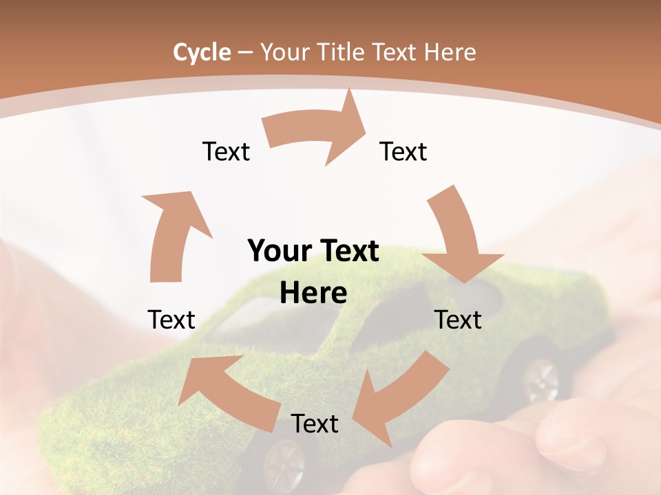 Car Background Eco PowerPoint Template