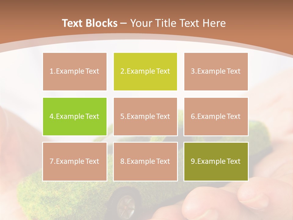 Car Background Eco PowerPoint Template